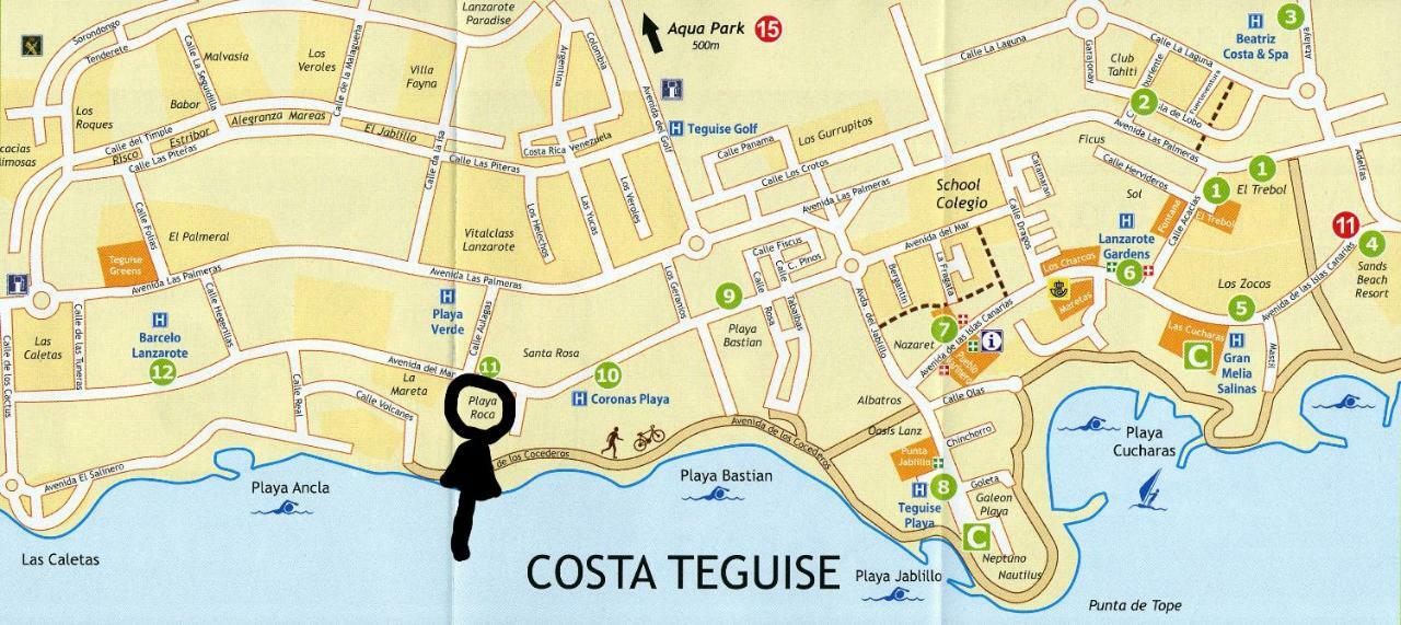 Beautiful Studio On The Seafront Costa Teguise Exterior photo
